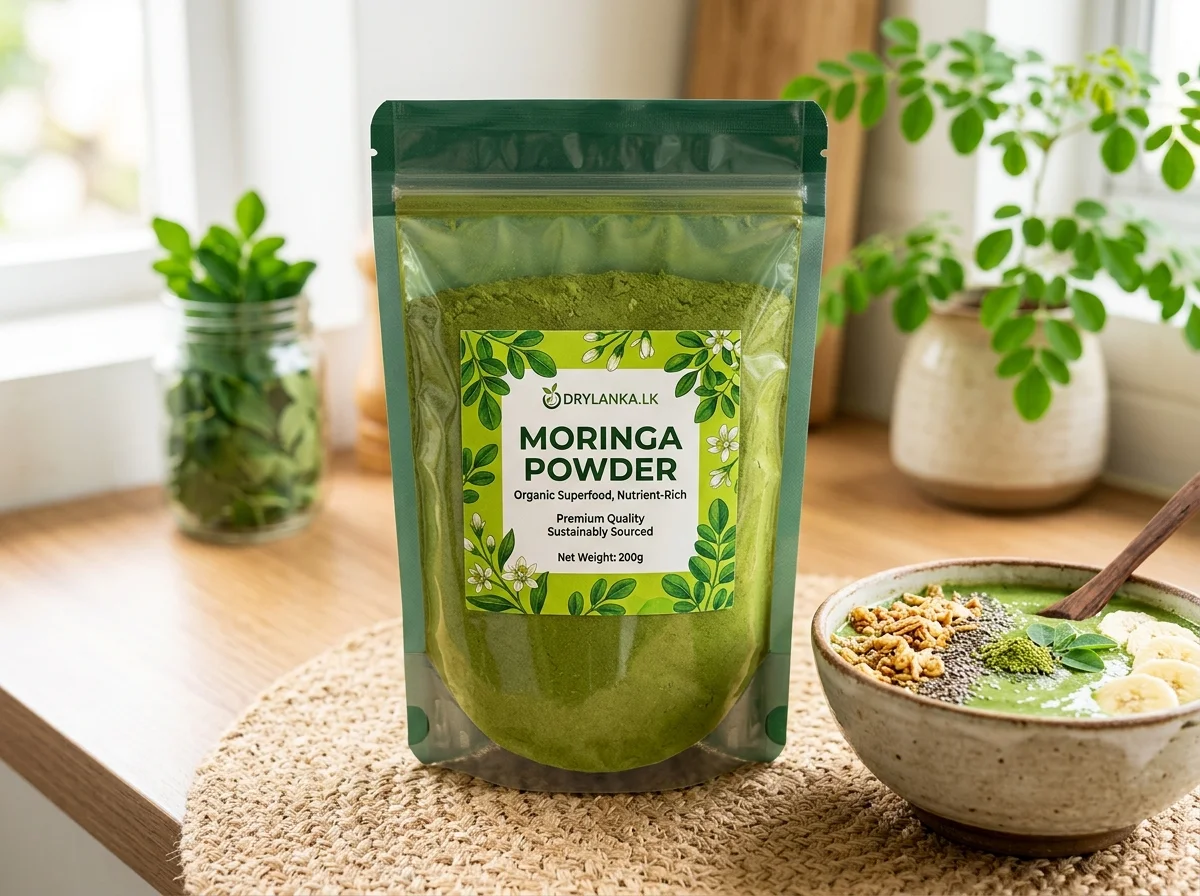 Dehydrate Moringa powder